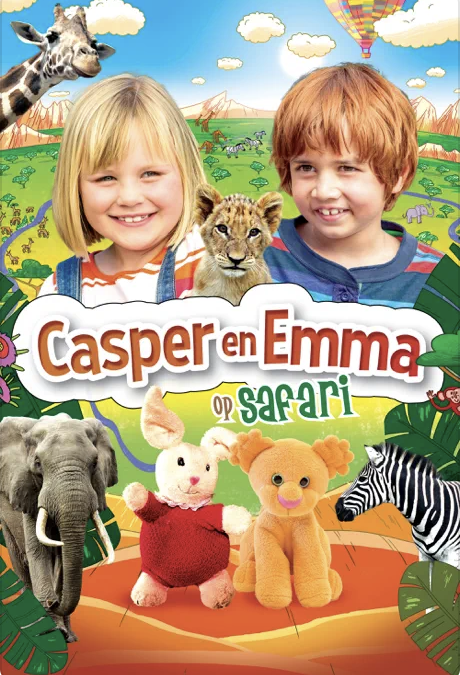 Casper en Emma op safari