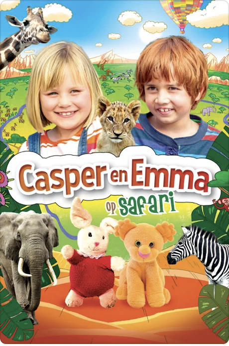 Casper and Emma on safari