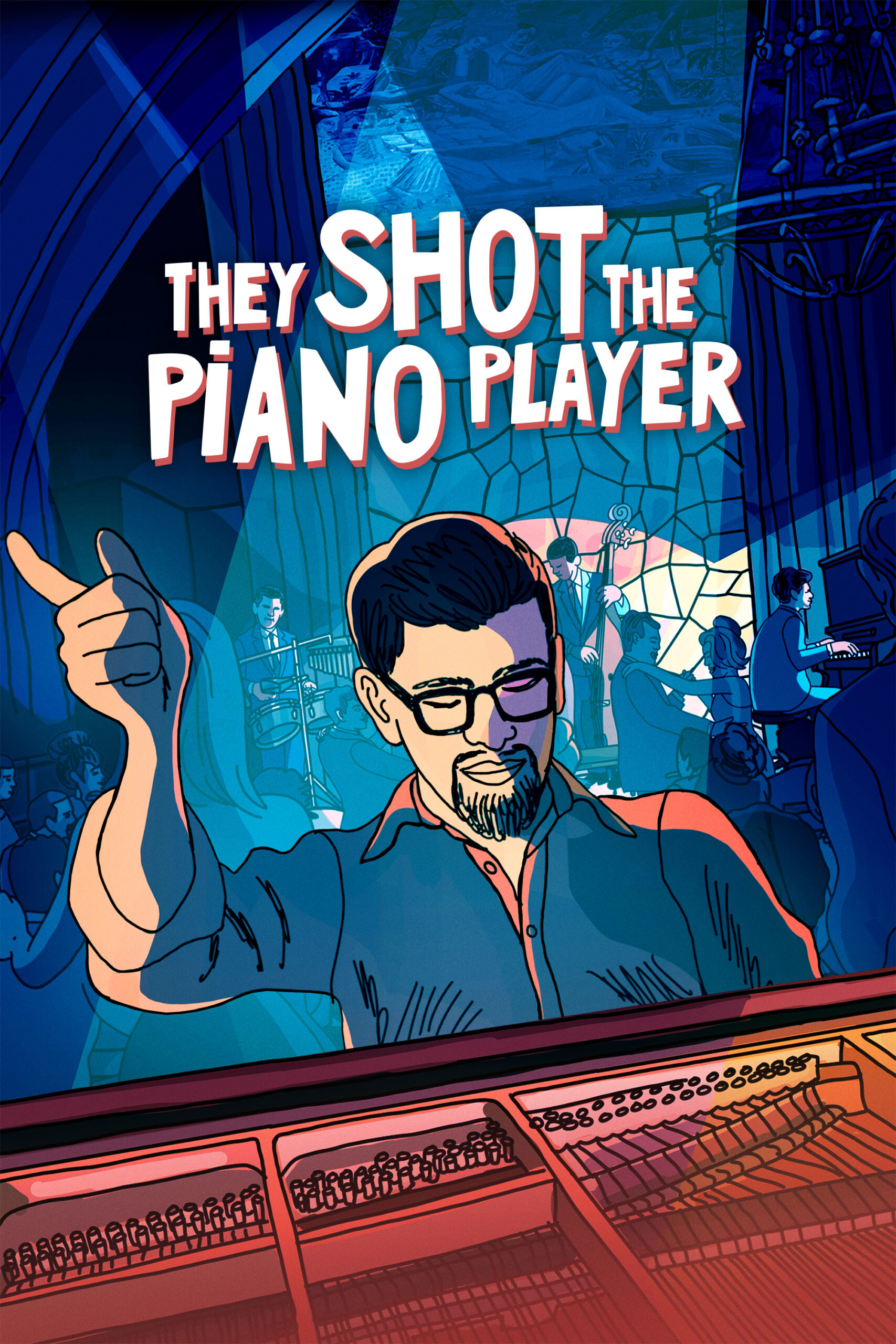 Filmposter They shot the Piano player