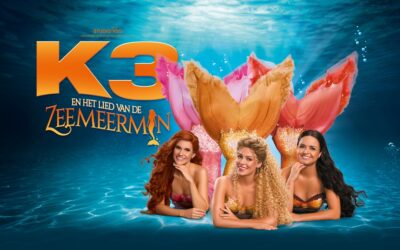 Hanne, Marthe en Julia schitteren als zeemeerminnen in nieuwe K3-film