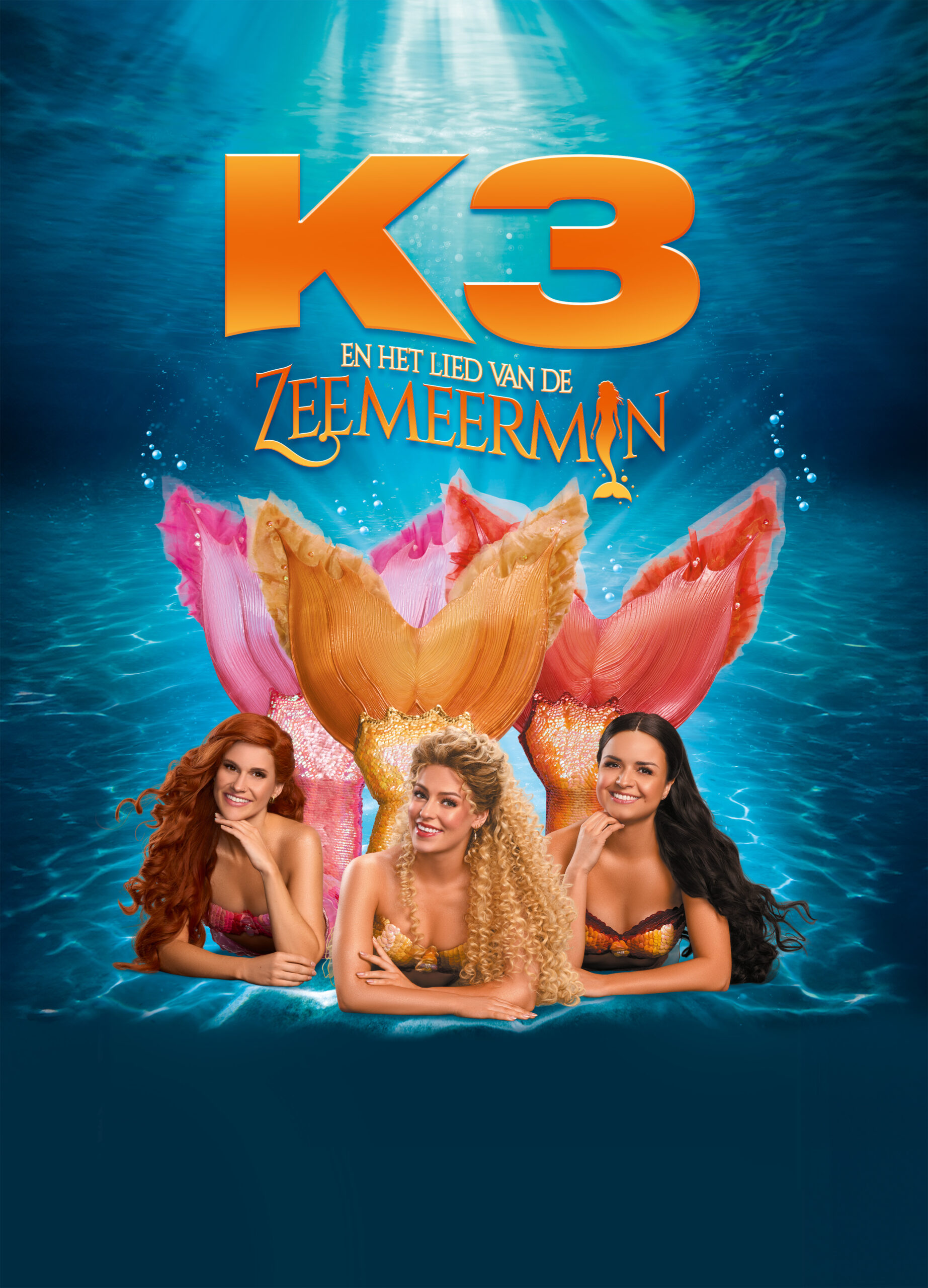 Poster K3 en Het Lied van de Zeemeermin